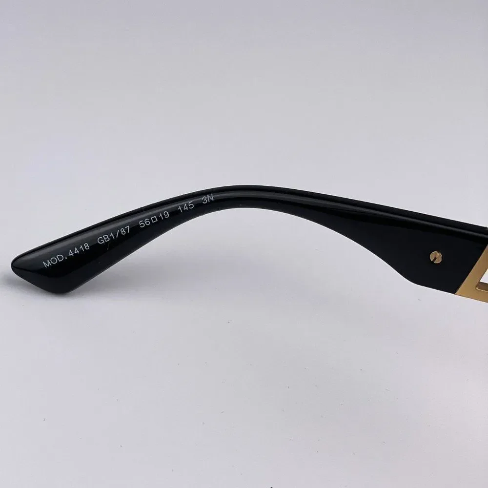 Versace VE4418 GB1/87 Sunglasses Black Gray Square Women - Picture 7 of 10